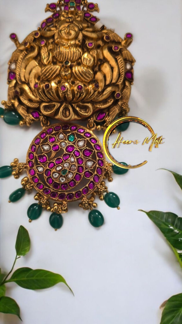 Anmol Heritage Nakshi Pendent - Image 2