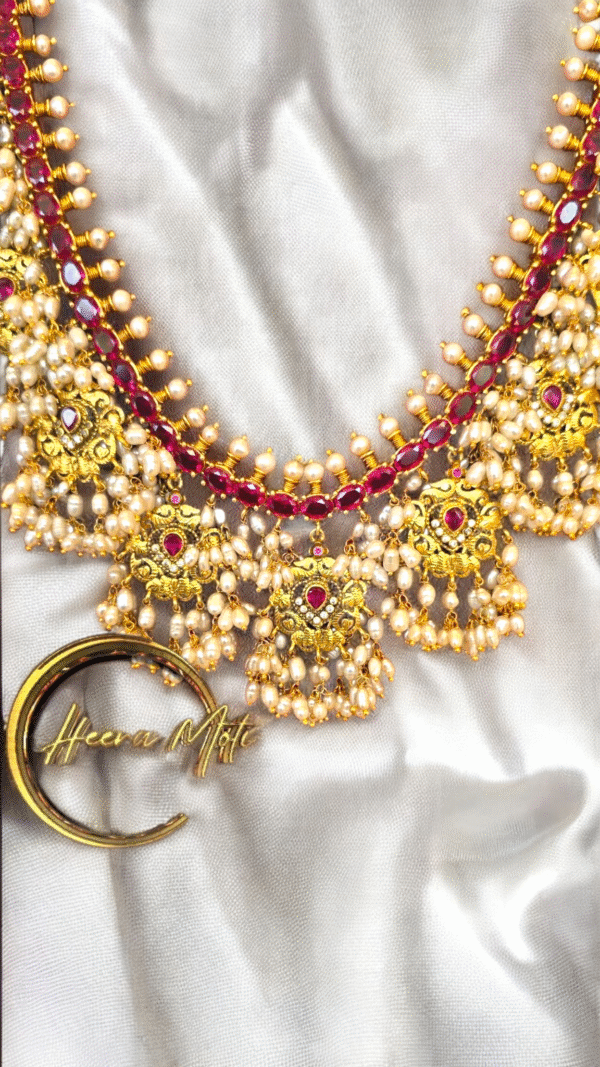 Varsha Guttapusalu Long Necklace - Image 2