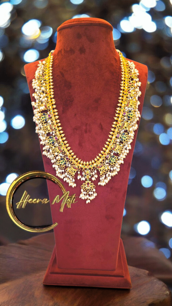 Ahiki Guttapusalu Long Necklace