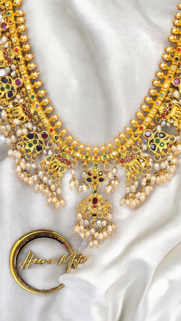 Ahiki Guttapusalu Long Necklace - Image 2