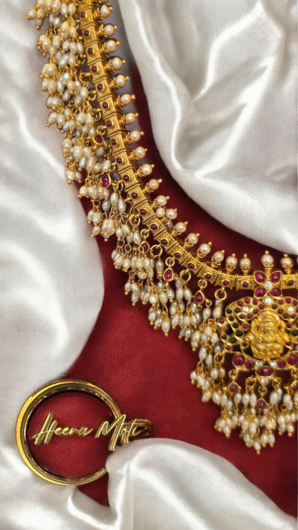 Nakshi Guttapusalu Long Necklace - Image 3