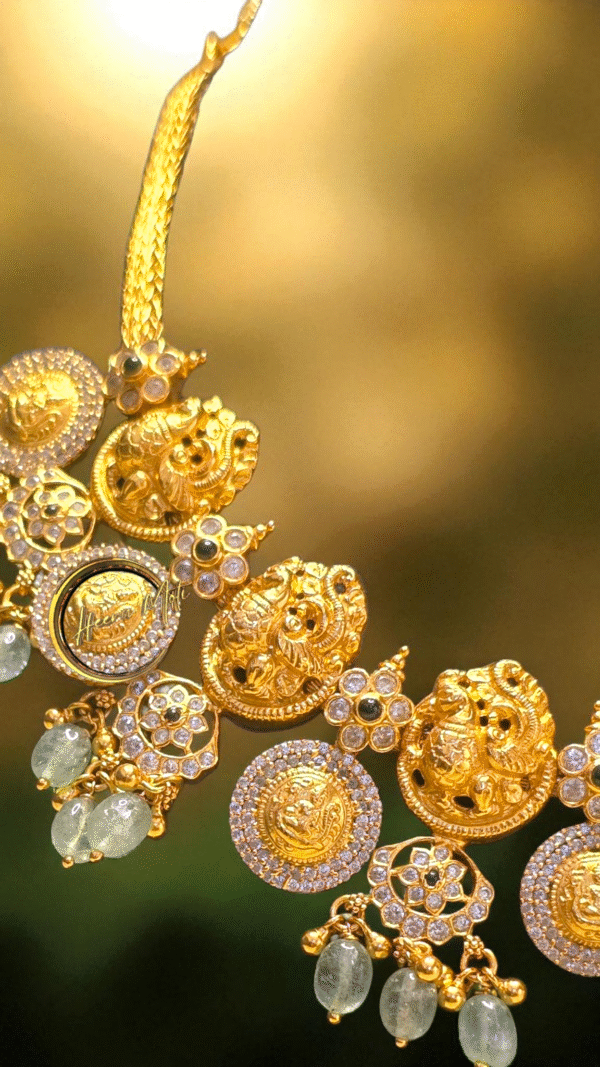 Nakshi Bottu mala Short Necklace - Image 3
