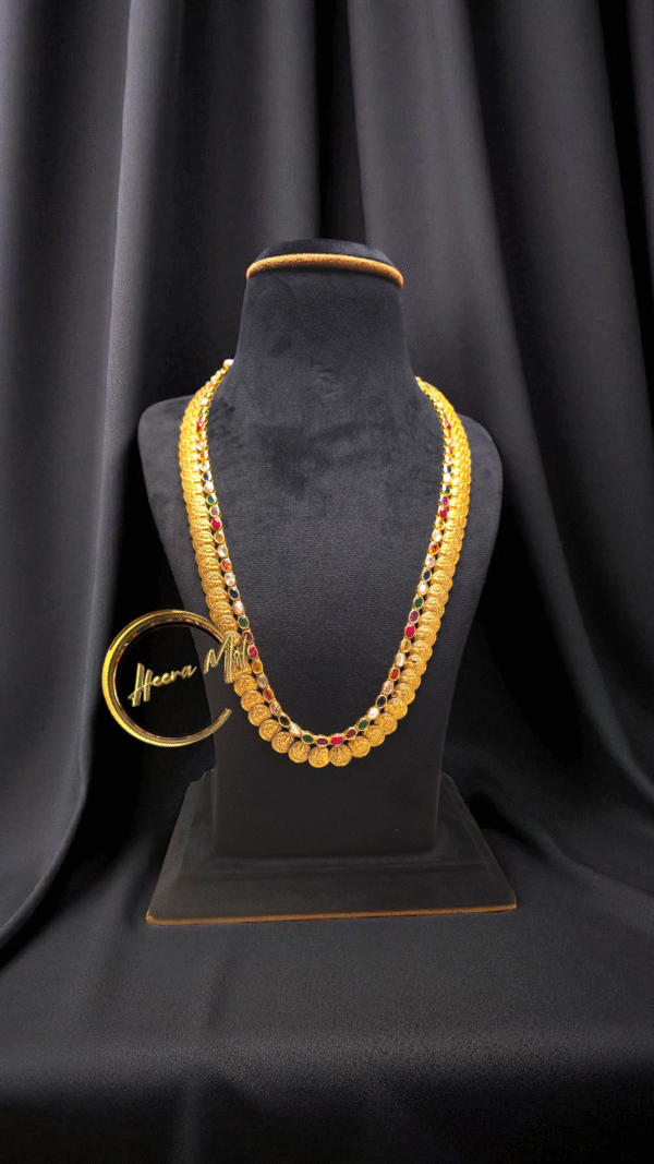 Navratan Kasulla haram Long Necklace