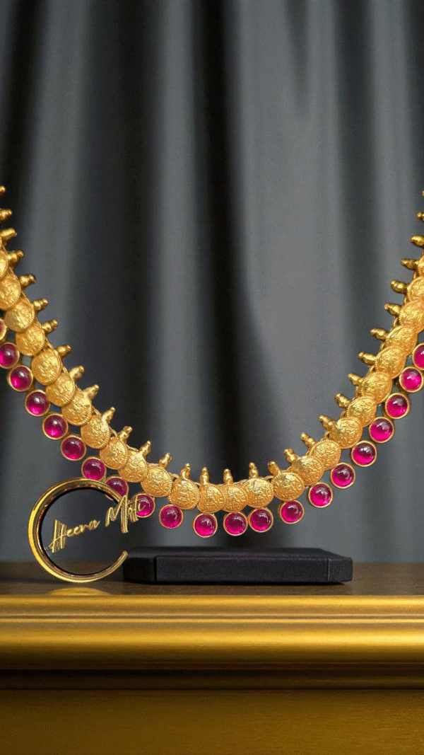 Vishnupati kasu Haaram Long Necklace - Image 2