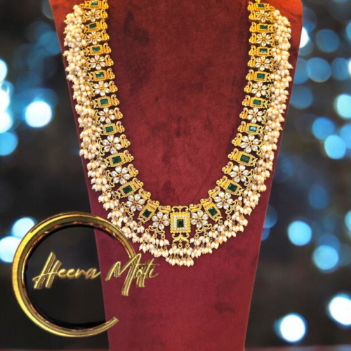 Mahi Guttapusalu Long Necklace