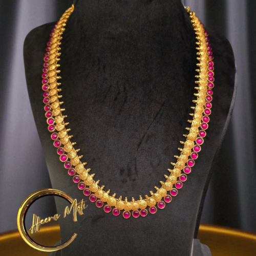 Vishnupati kasu Haaram Long Necklace