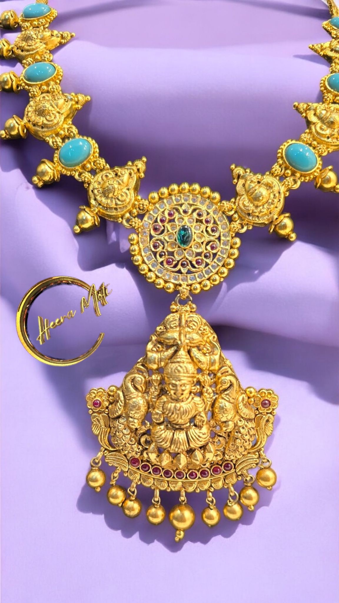 Feroza Nakshi Short necklace